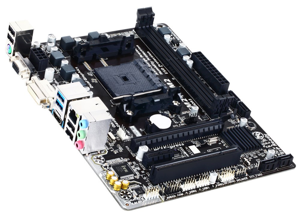 Socket on sale fm2+ motherboard