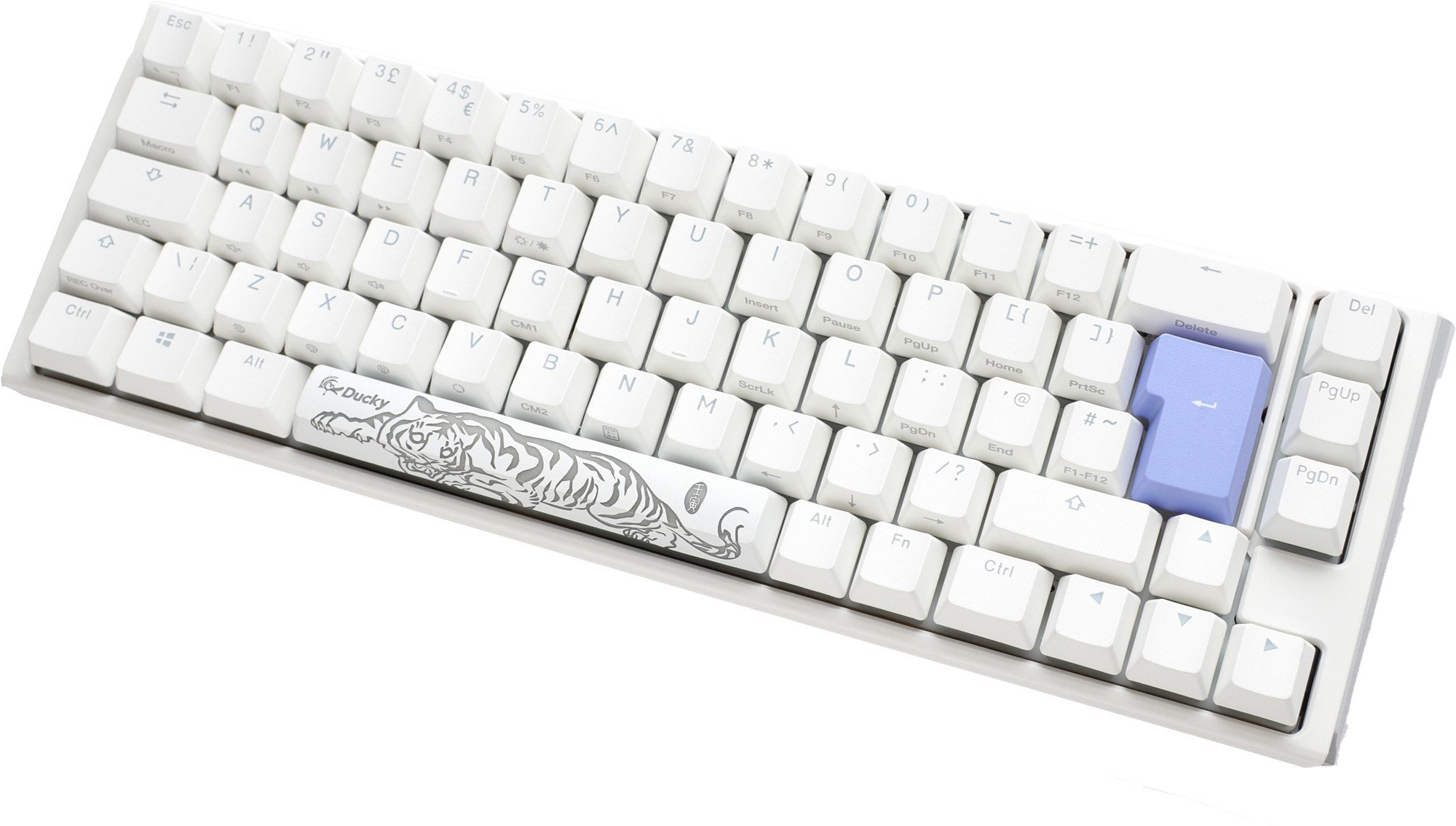 Ducky One 3 Classic SF Mechanical USB Keyboard in Pure White, 65