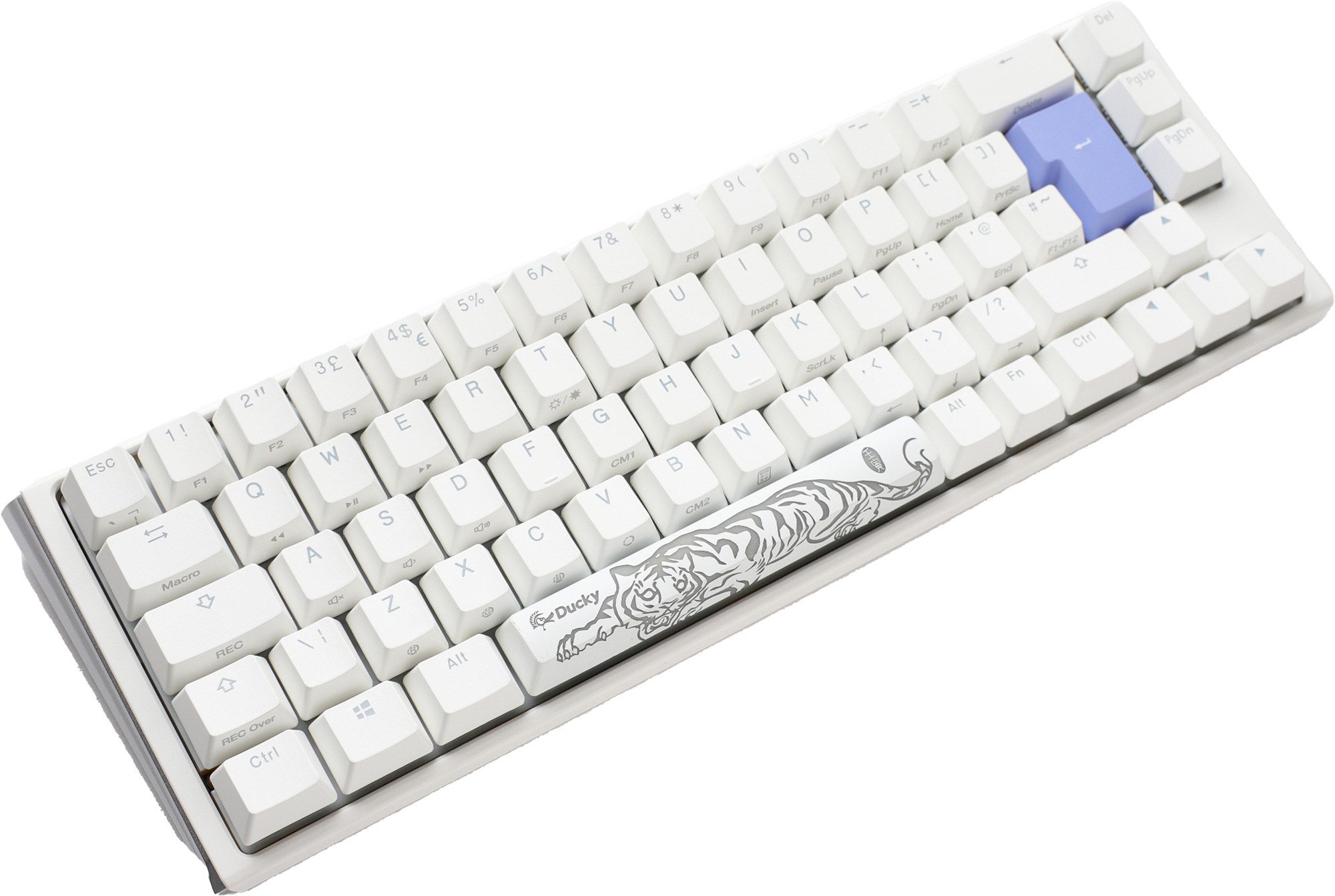 Ducky One 3 Classic SF Mechanical USB Keyboard in Pure White, 65