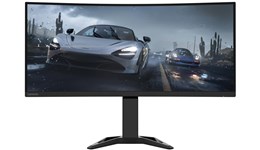 Lenovo Q34W-30 34" QHD Curved Gaming Monitor - VA, 144Hz, 1ms, Speakers, HDMI