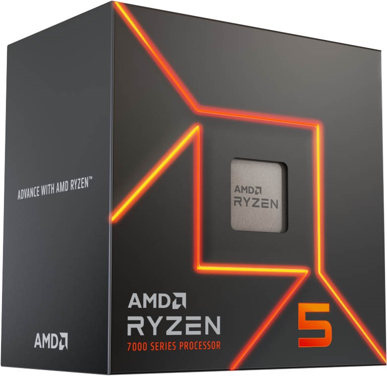AMD Ryzen 5 7600 Zen 4 CPU - 100-100001015BOX | CCL
