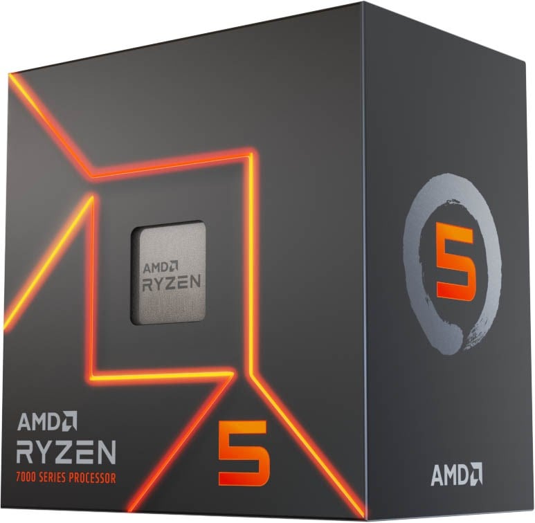 AMD Ryzen 5 7600 Zen 4 CPU - 100-100001015BOX | CCL