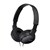 Sony MDR-ZX100 Overhead Headphones Black 1.2m flat Cord