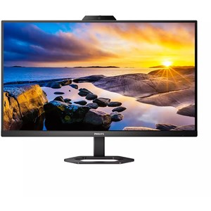 Philips 5000 Series 27E1N5600HE 27 inch Monitor with Webcam, IPS Panel, QHD 2560 x 1440 Display, 75Hz Refresh Rate, AdaptiveSync, USB-C, DisplayPort and HDMI inputs, USB3 Hub, Speakers