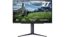 LG 27GS85Q 27" QHD 1440p Gaming Monitor - IPS, 400 nits, 180Hz, 1ms, HDMI, DP