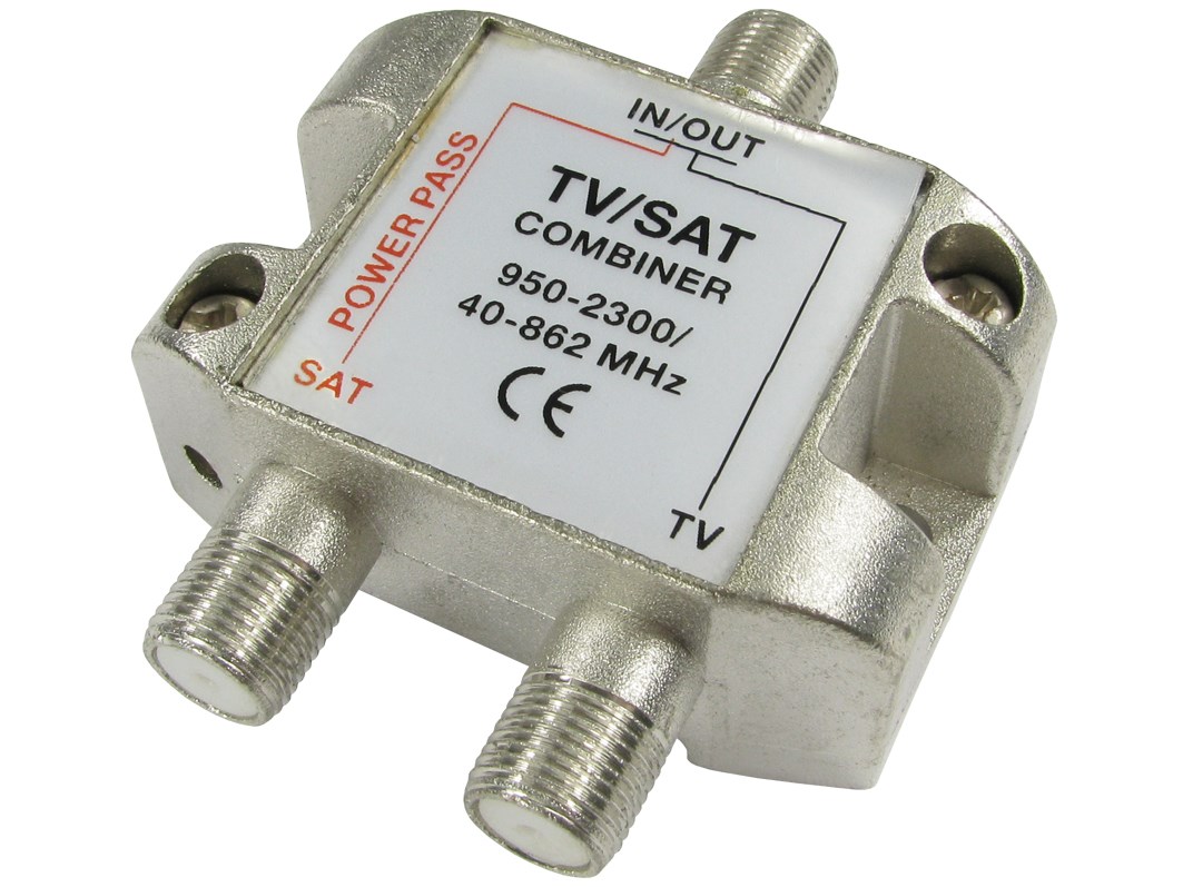 TV-Satellite Combiner - 2FCONN-COMBINER | CCL Computers