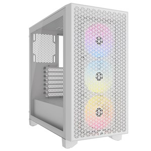 Corsair 3000D RGB AIRFLOW ATX Mid Tower Case in White