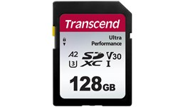 128GB Transcend 340S UHS-1 (U3) SD Card 