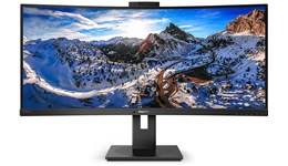Philips 346P1CRH 34" UltraWide Curved Monitor - VA, 100Hz, 4ms, Speakers, HDMI