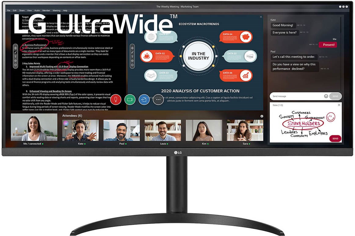 34WP550 34 INCH UltraWide FHD IPS HA HDMI