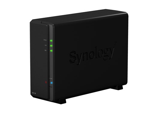 Synology DiskStation DS118 0TB 1Bay High Performance NAS Ser