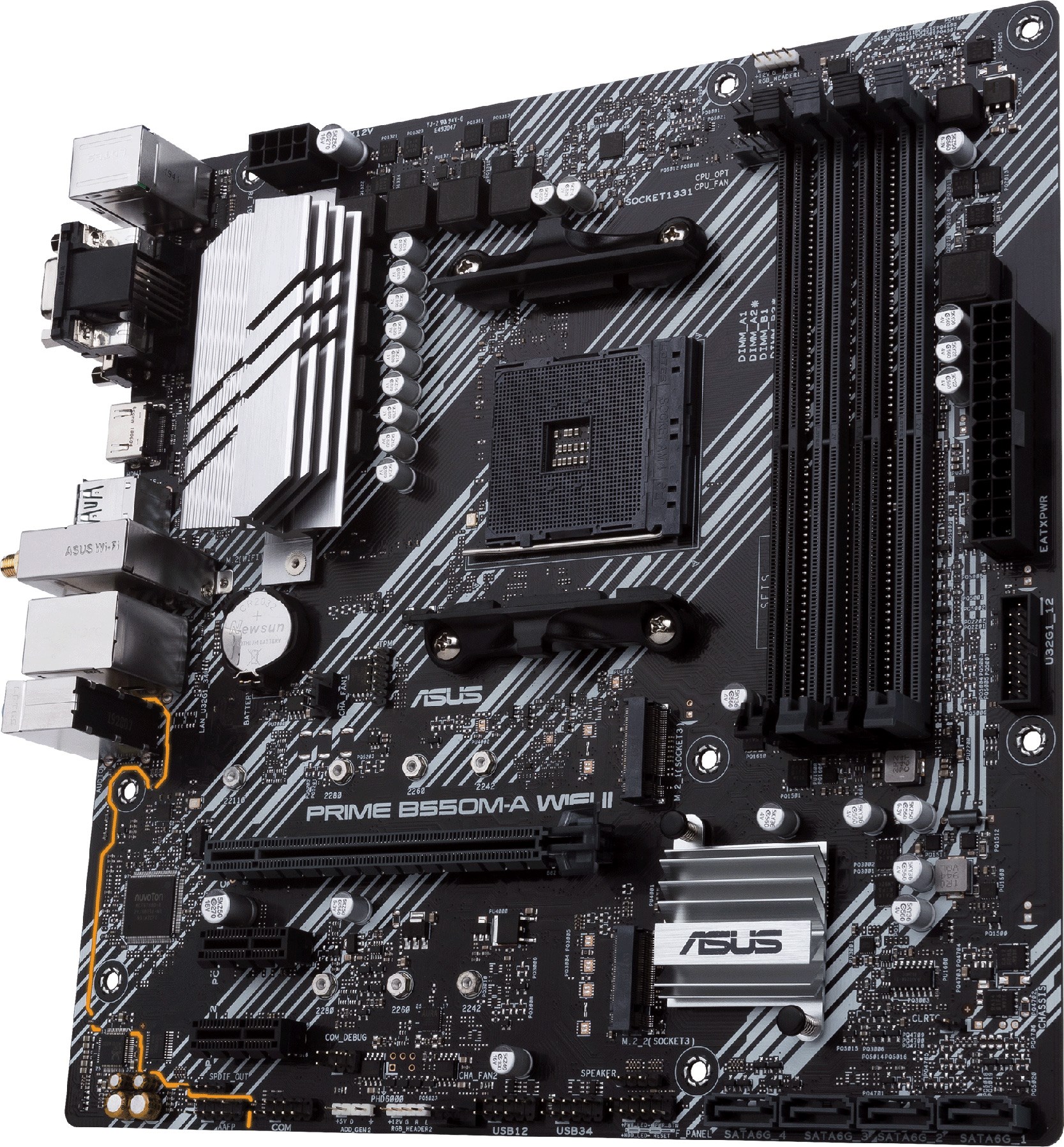 ASUS Prime B550M-A WIFI II AMD Socket AM4 Motherboard - PRIME