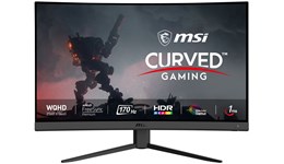 MSI G27CQ4 E2 27" QHD 1440p Curved Gaming Monitor - VA, 170Hz, 1ms, HDMI, DP