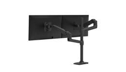 Ergotron LX Dual Stacking Multi-Monitor Mount Arm with Tall Pole