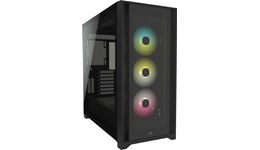 Corsair iCUE 5000X RGB Mid Tower Gaming Case - Black 