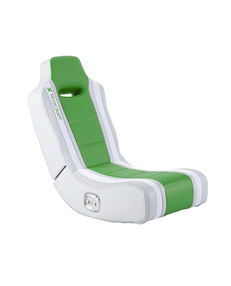 green rocker gaming chair