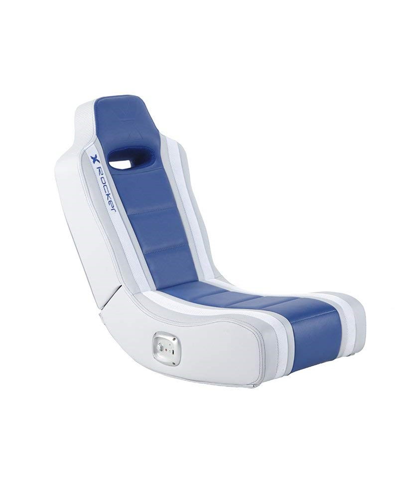 x rocker blue gaming chair