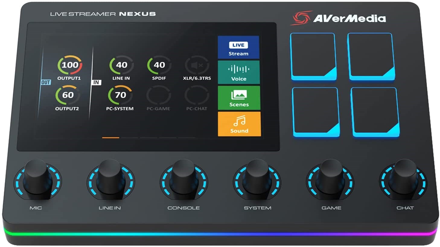 AVerMedia Live Streamer AX310 Creator Control Centre