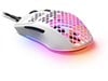 SteelSeries Aerox 3 Wired Gaming Mouse 2022 Edition in Snow White