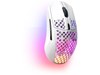 SteelSeries Aerox 3 Wireless Gaming Mouse 2022 Edition in Snow White