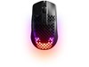 SteelSeries Aerox 3 Wireless Gaming Mouse 2022 Edition in Onyx Black