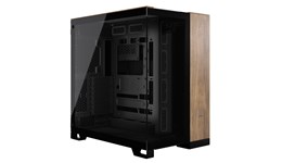 Corsair 6500X Walnut Mid Tower Case - Black 