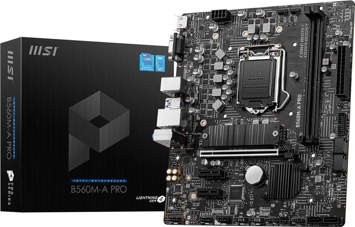 MSI B560M-A PRO Intel Socket 1200 Motherboard - B560M-A PRO | CCL Computers