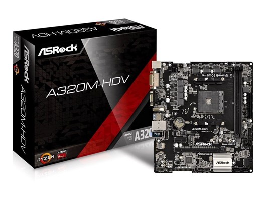 Asrock a320m hdv обзор