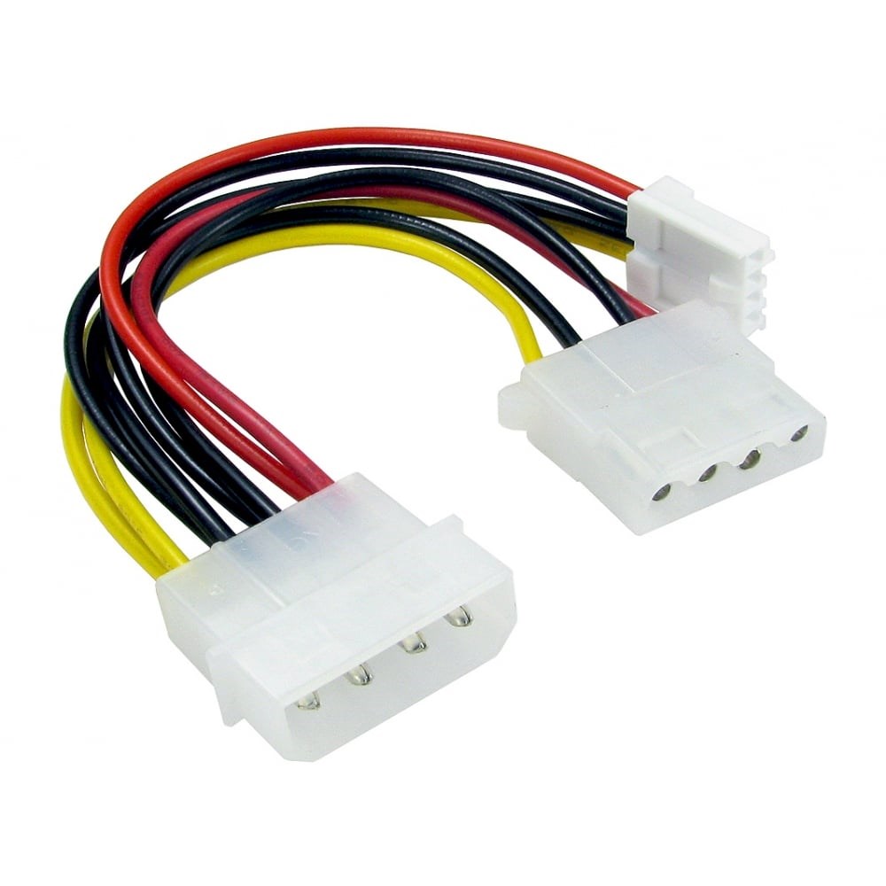 Cables Direct Molex Extension Cable with Floppy Drive Connector