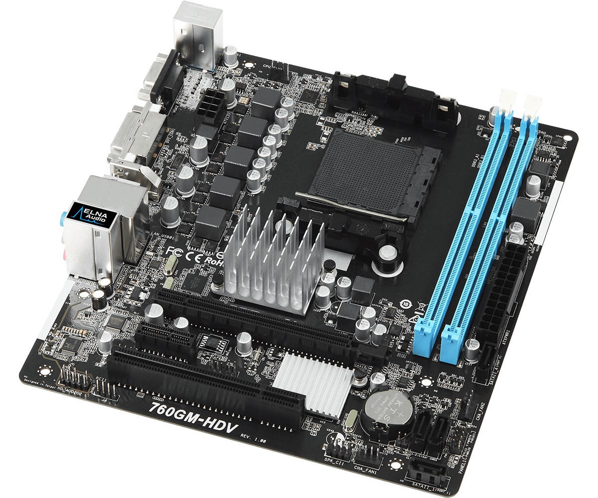 760gm hdv asrock не запускается