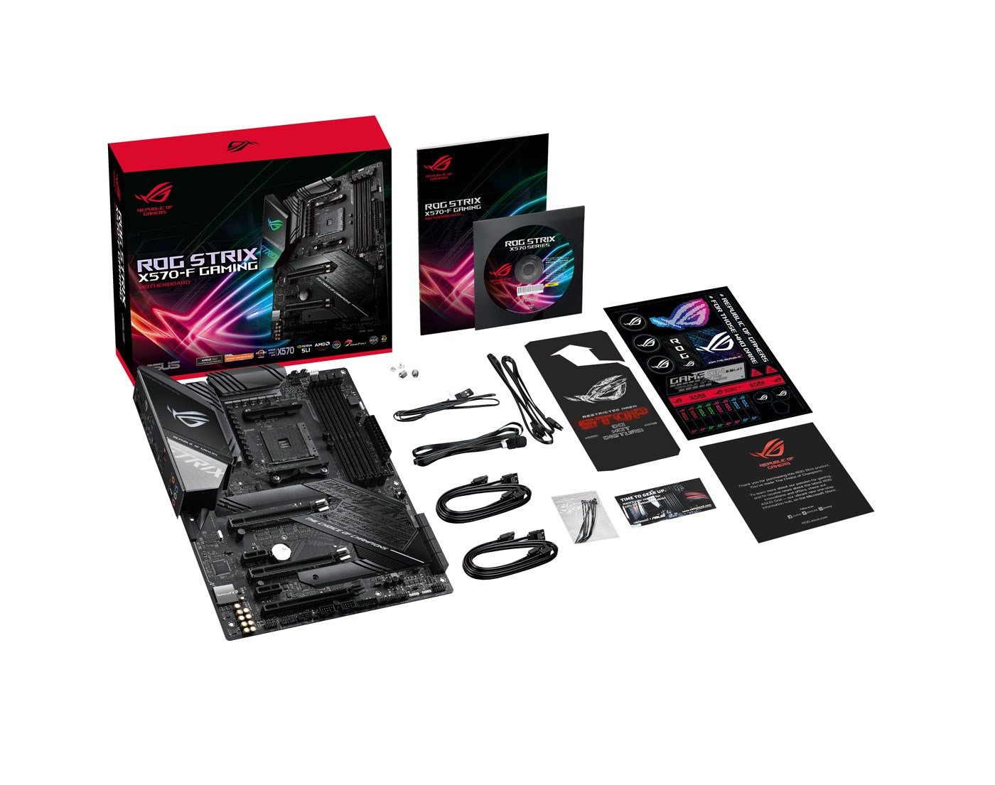 ASUS ROG Strix X570-F Gaming AMD Socket AM4 Motherboard - 90MB1160