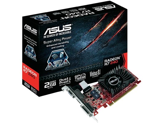 Radeon r7 240 сколько памяти