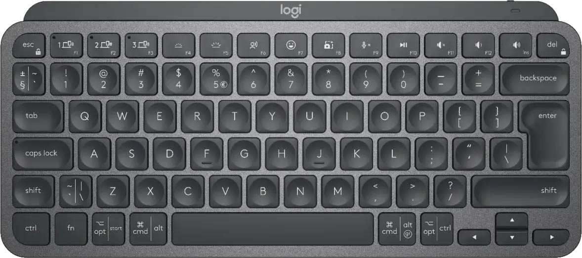 Logitech MX Keys Mini Keyboard in Graphite, UK - 920-010495 | CCL