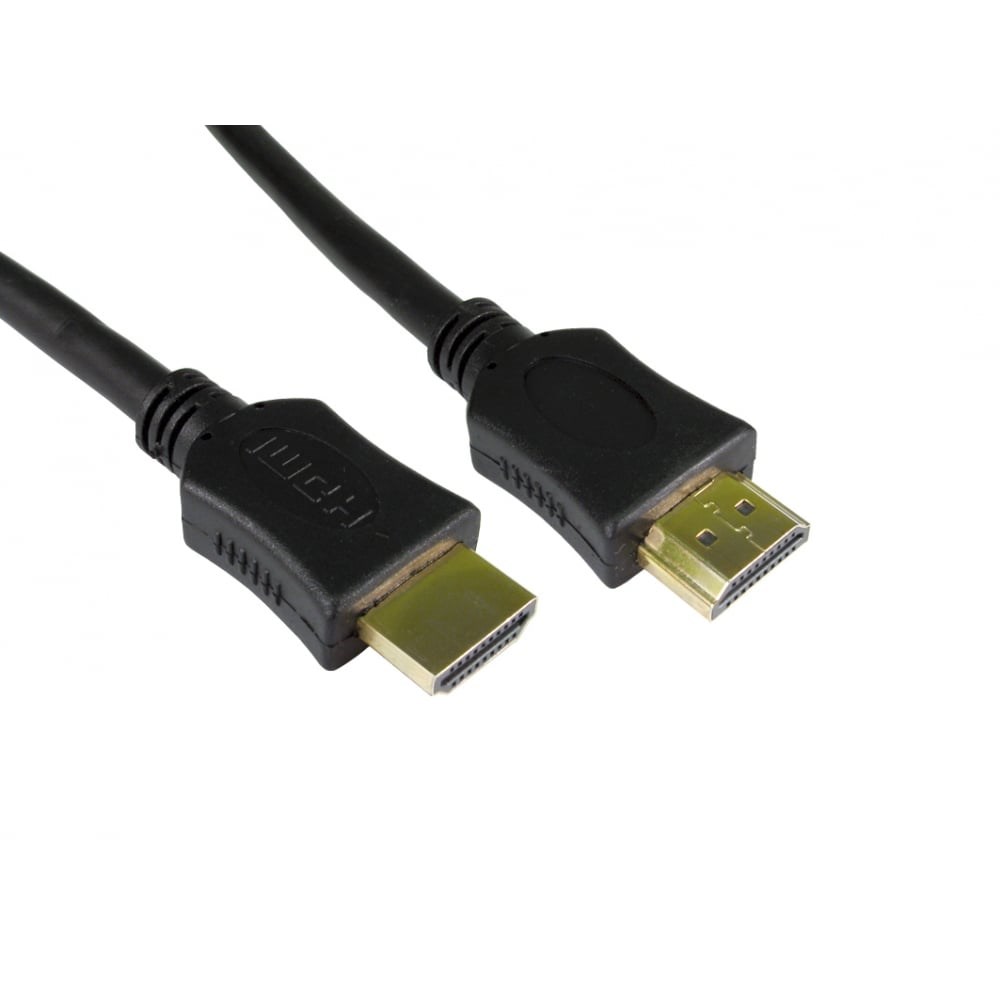Photos - Cable (video, audio, USB) Cables Direct 2m HDMI 1.4 High Speed with Ethernet Cable in Black 99HDHS-1 