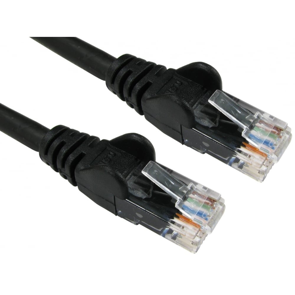 Photos - Ethernet Cable Cables Direct 10m CAT6 Patch Cable  99LHT6-610K (Black)