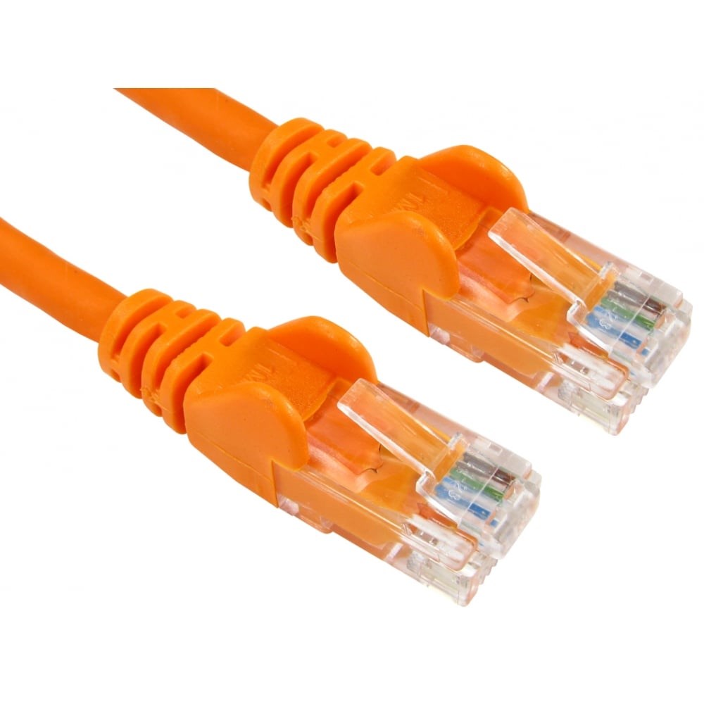 Cables Direct 1m CAT6 Patch Cable (Orange)