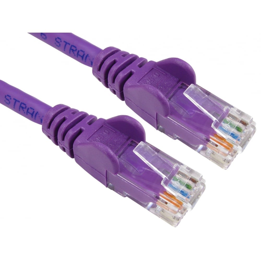 Cables Direct 1m CAT6 Patch Cable (Violet)