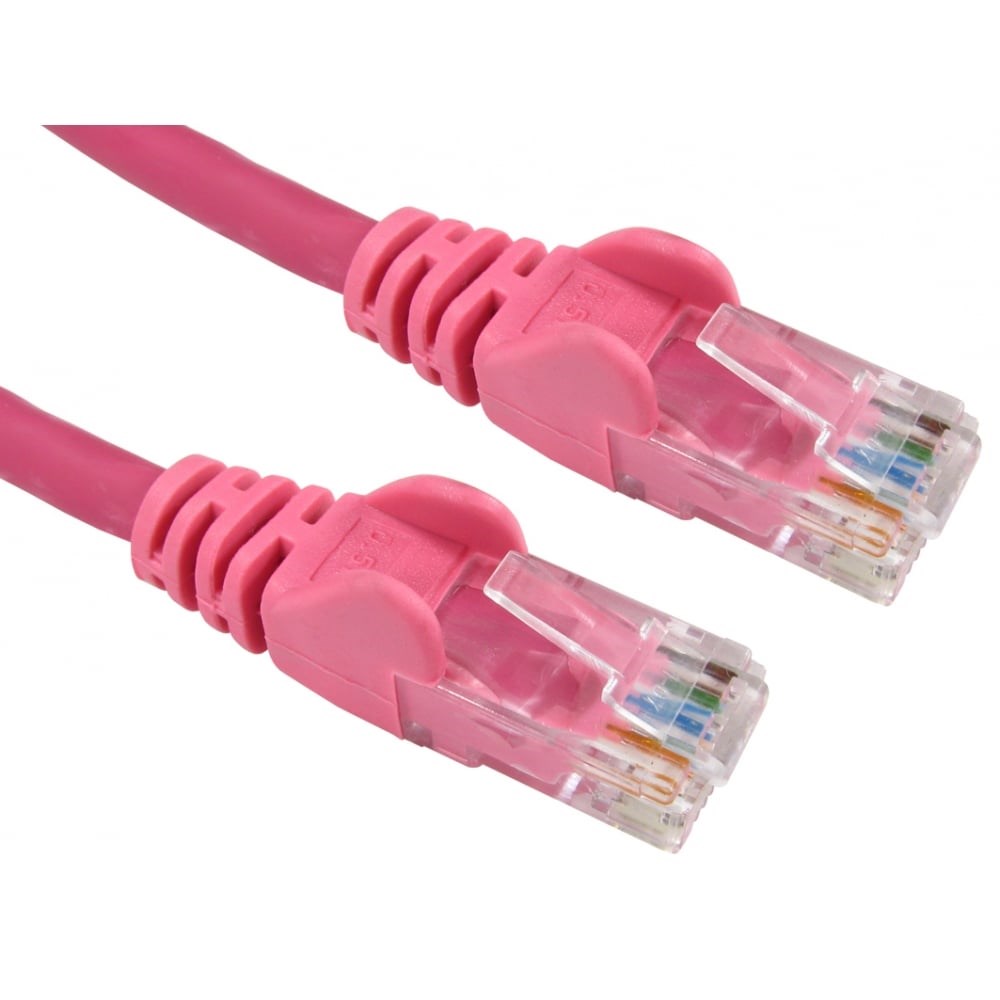 Cables Direct 3m CAT6 Patch Cable (Pink)