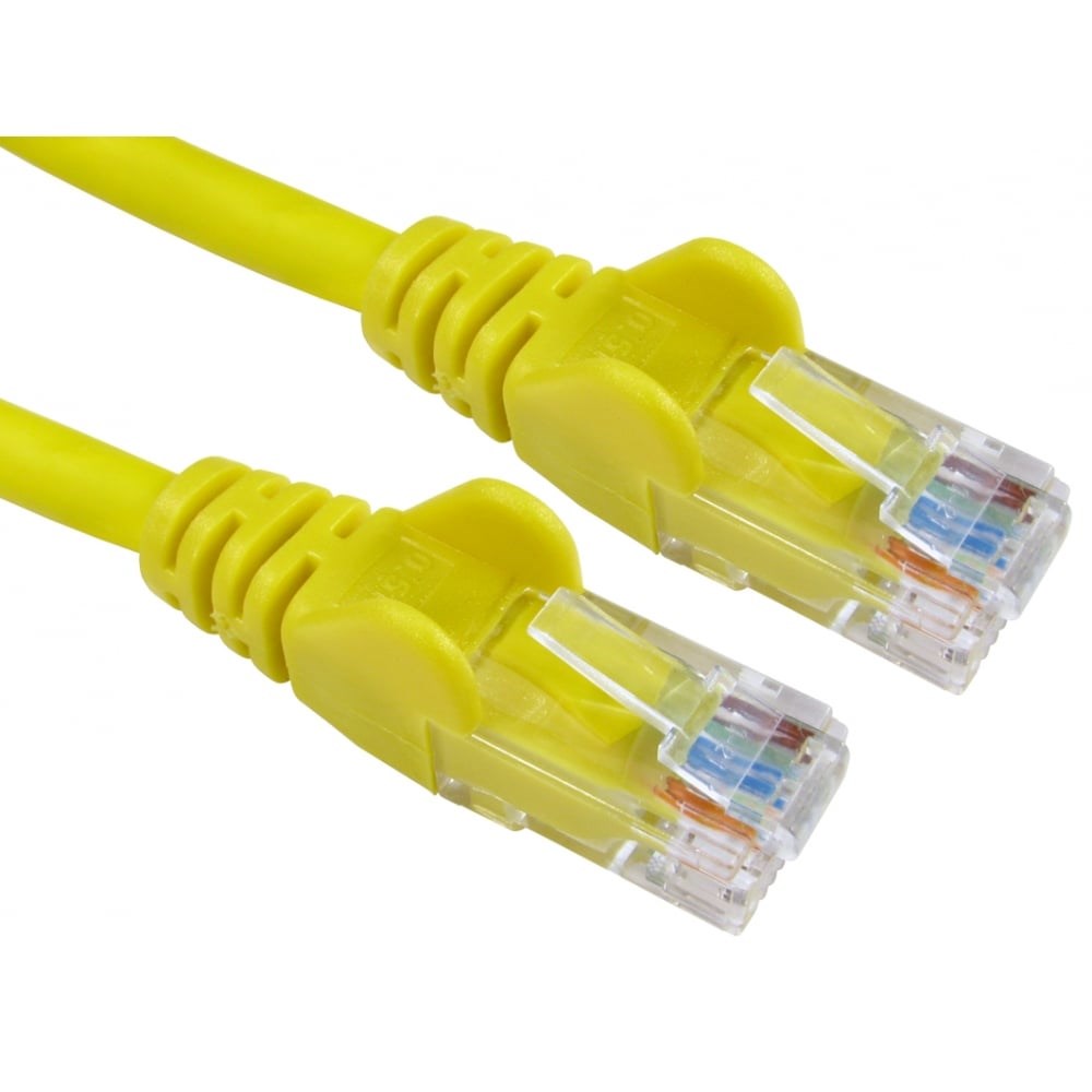 Cables Direct 3m CAT6 Patch Cable (Yellow)