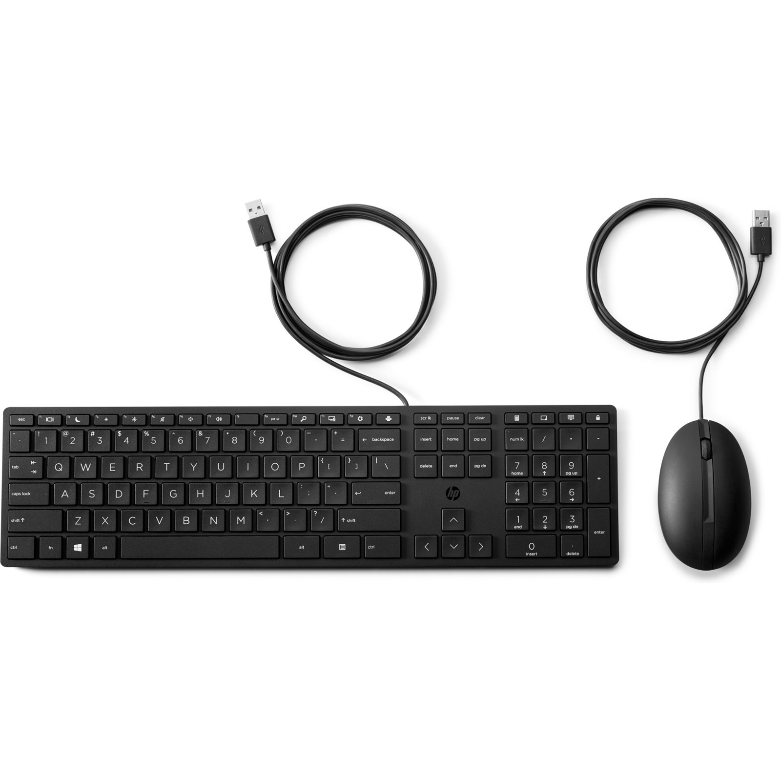 HP Wired Desktop 320MK Mouse And Keyboard