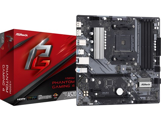 Asrock a520m phantom gaming 4 обзор