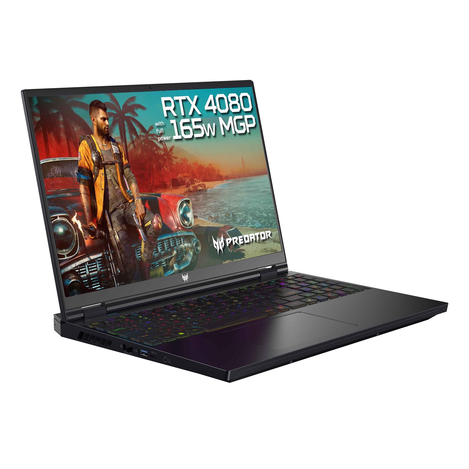 Acer Predator PH16-71 Laptop 40.6 Cm (16") WQXGA Intel Core i9 i9-13900HX 16 GB DDR5-SDRAM 1 TB SSD NVIDIA GeForce RTX 4080 Wi-Fi 6 (802.11ax) Windows 11 Home Black