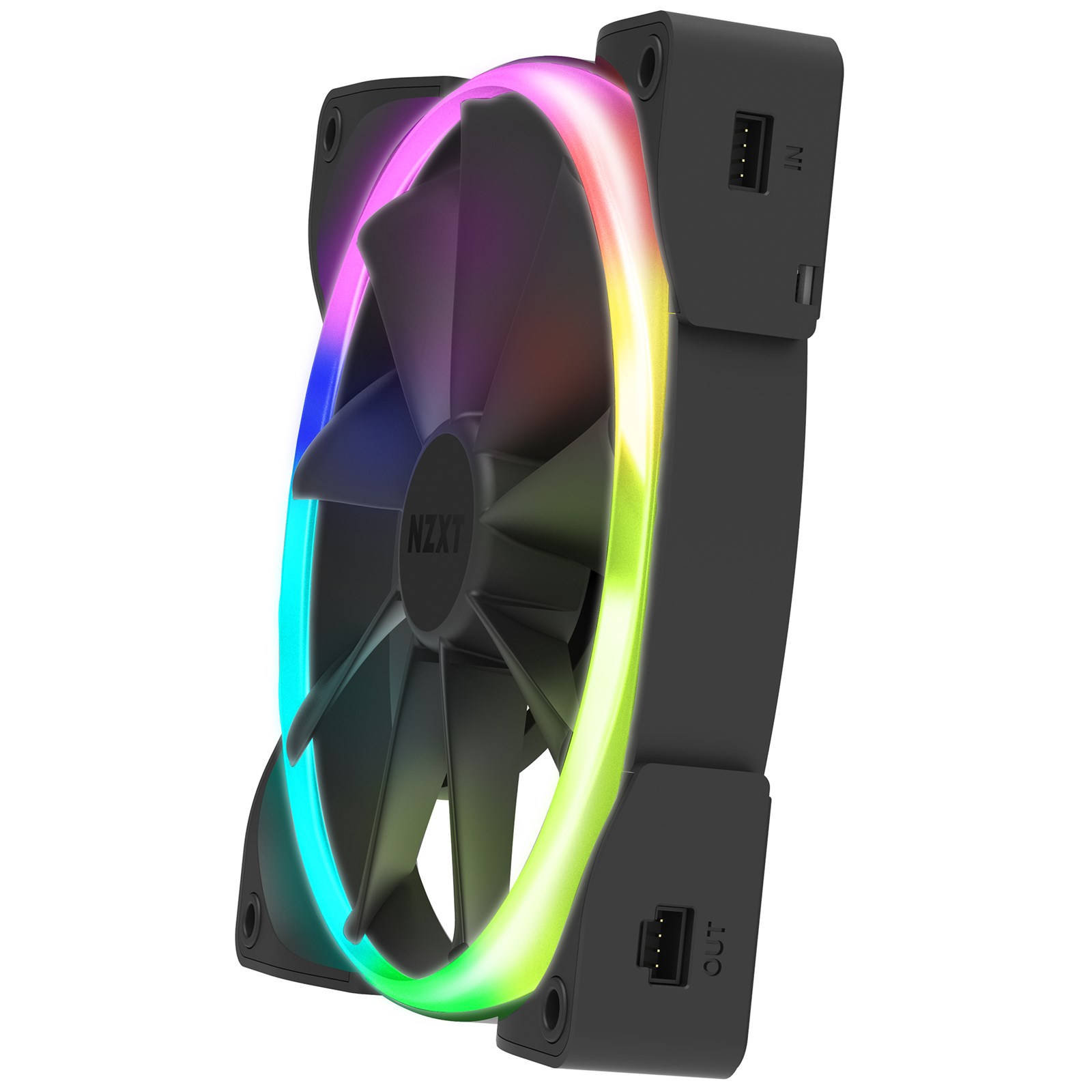 NZXT Aer RGB 2 140mm Single Fan - HF-28140-B1 | CCL Computers