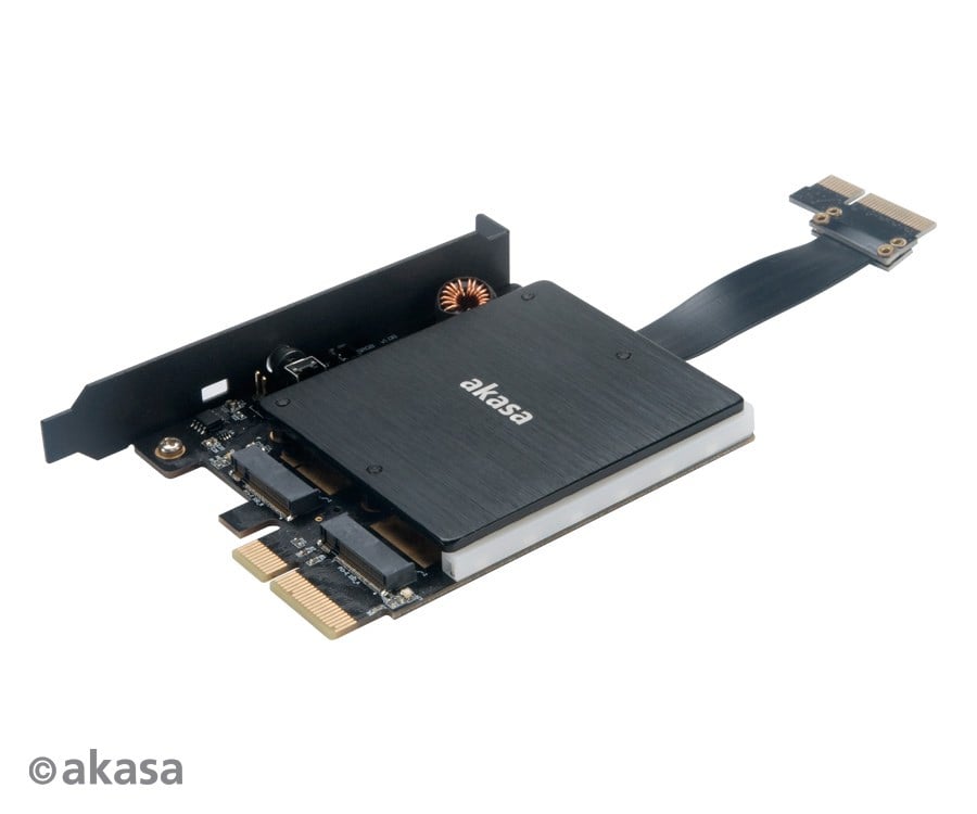 Akasa m 2 ssd to pcie ak pccm2p 05 обзор