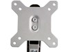 StarTech.com Desk Mount Dual Monitor Arm with USB, Audio in Silver