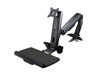 StarTech.com Sit-Stand Monitor Arm (Black)