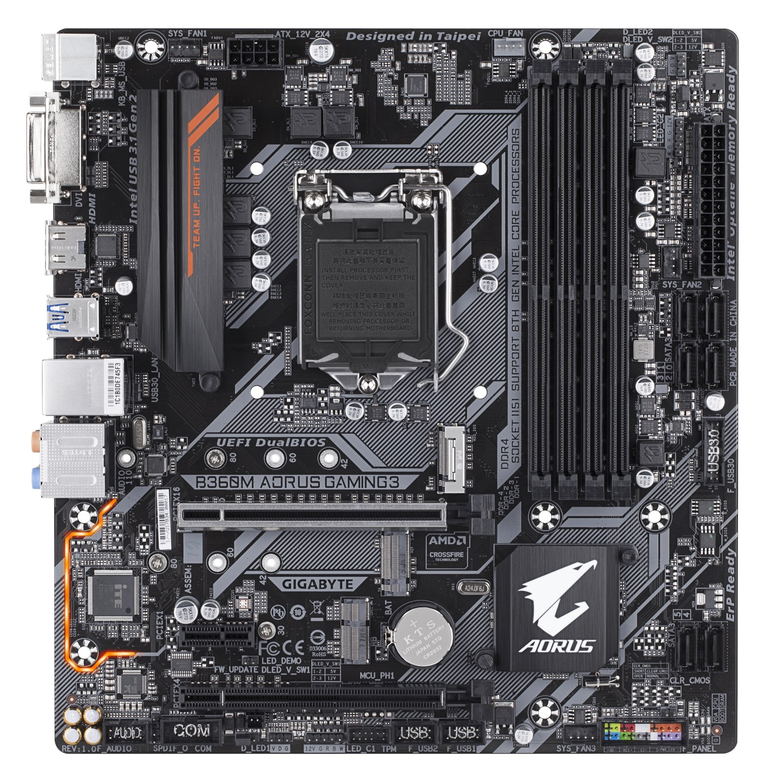 Gigabyte B360M AORUS GAMING 3 Intel Motherboard - B360M AORUS GAMING 3 ...