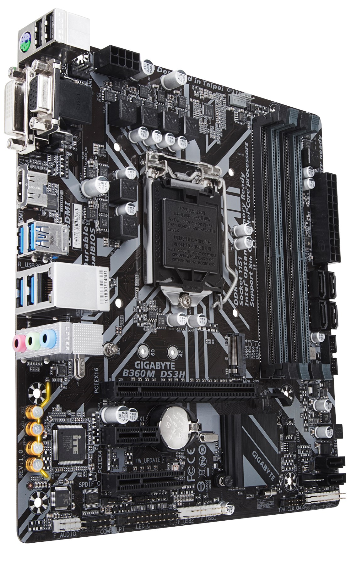 gigabyte b360m ds3h lga 1151 matx