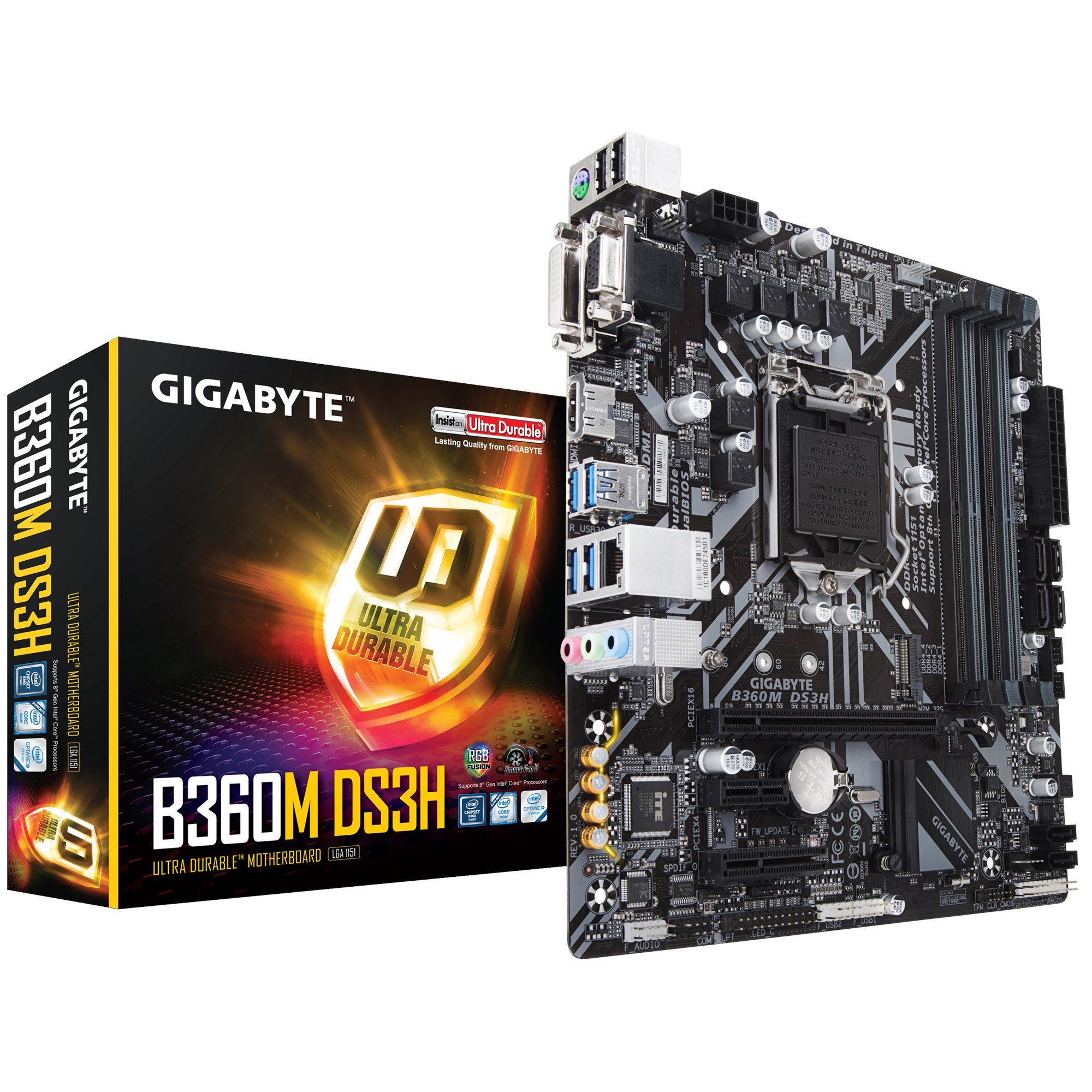 Gigabyte b360m d3h обзор