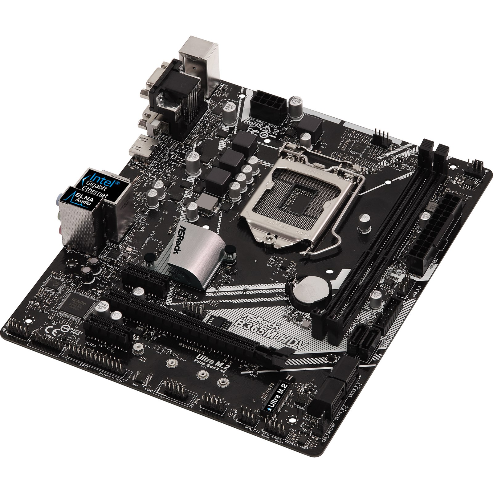 Asrock b365m hdv какие процессоры поддерживает